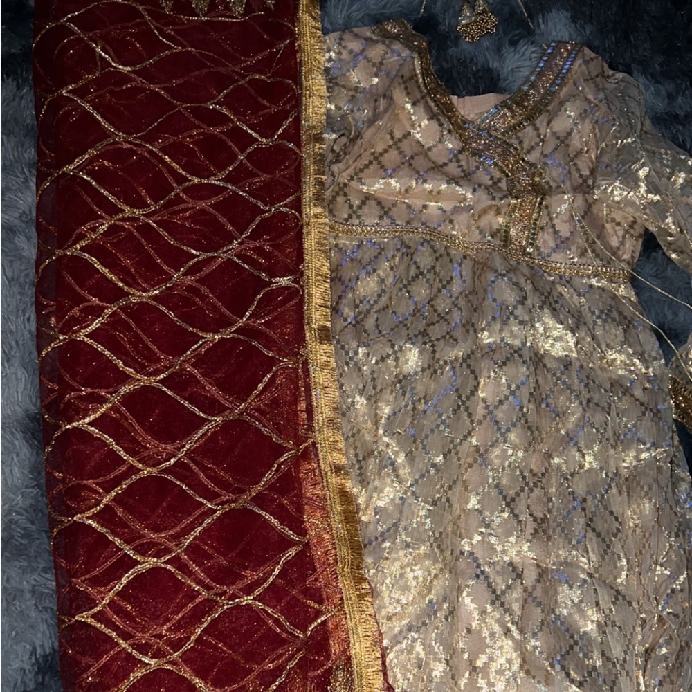 Beautiful 3pc Anarkali dress